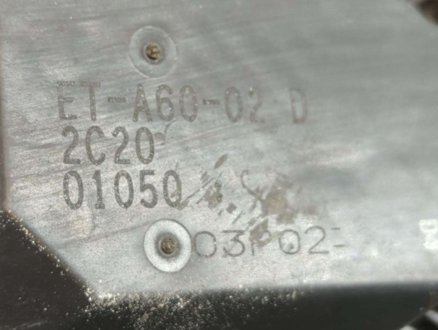 2007-2012 Nissan Sentra Throttle Body P/N:01050 2C20 Fits OEM Used Auto Parts - Oemusedautoparts1.com
