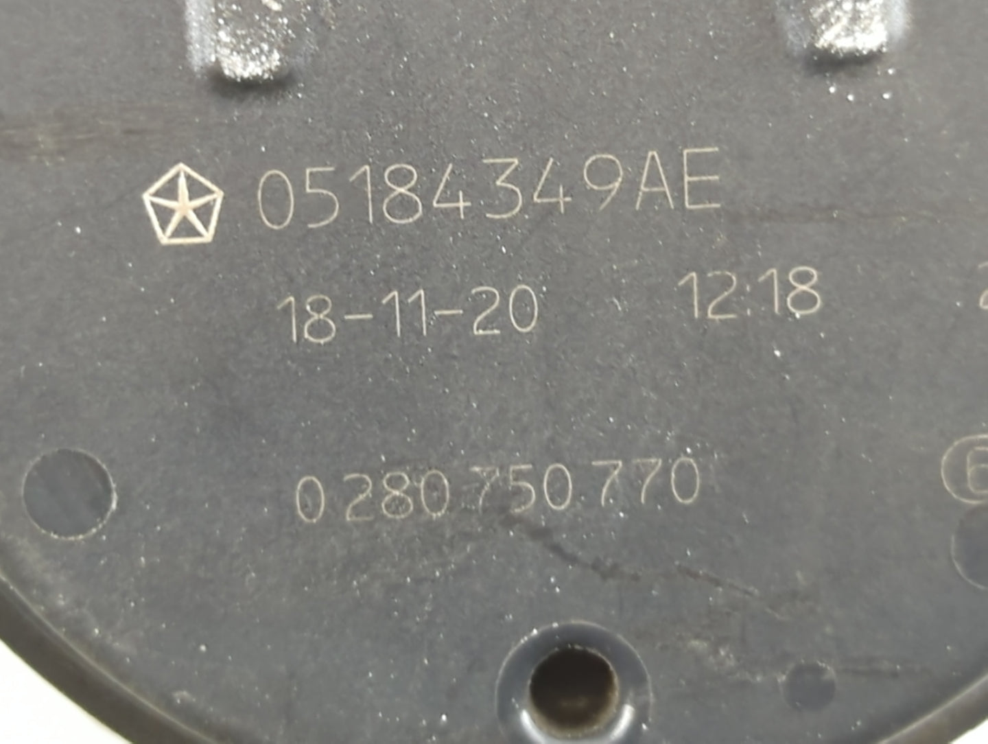 2011-2022 Dodge Durango Throttle Body P/N:0 280 750 770 05184349AE Fits OEM Used Auto Parts - Oemusedautoparts1.com