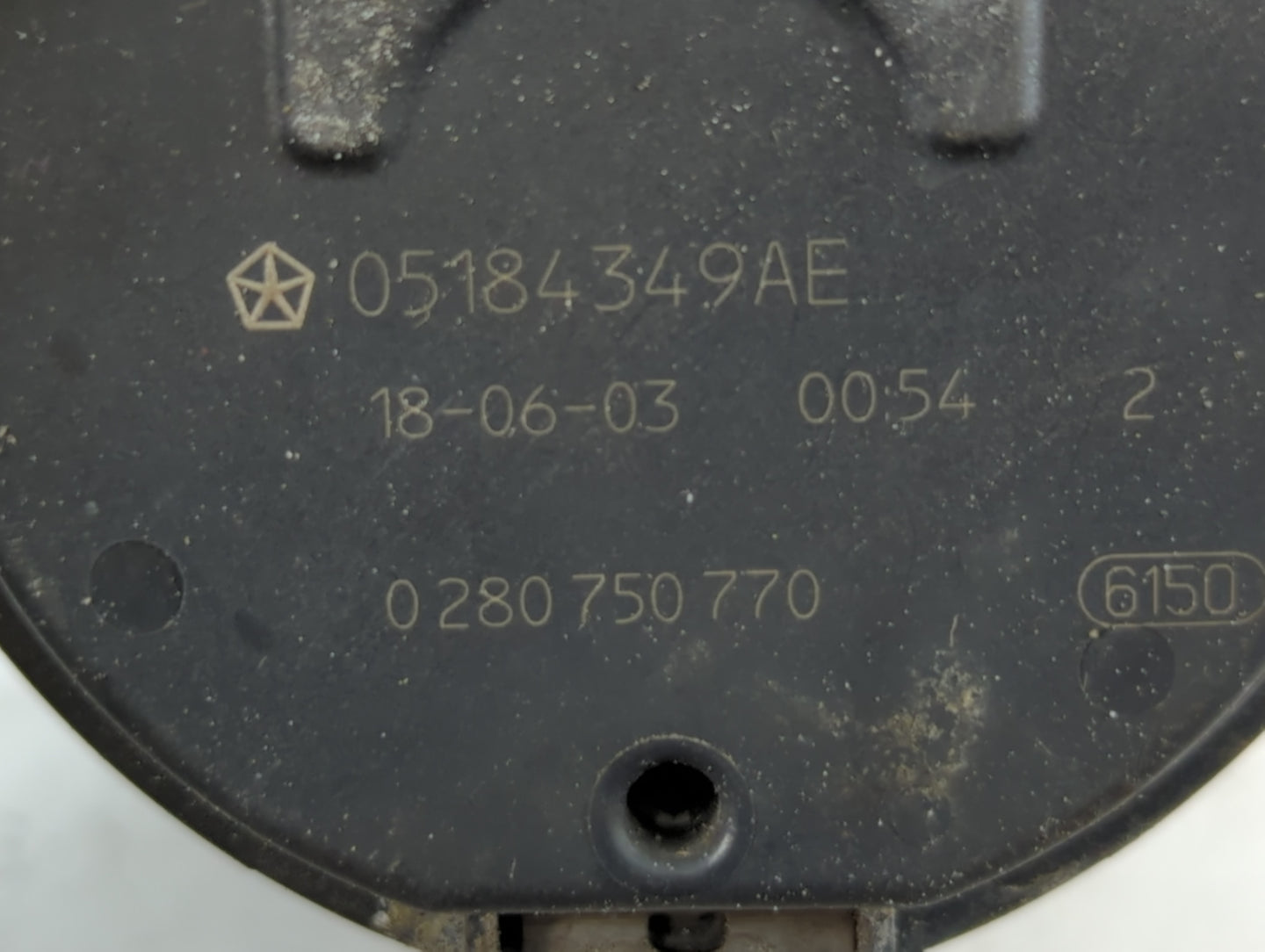 2014-2022 Ram Promaster 2500 Throttle Body P/N:0 280 750 770 05184349AE Fits OEM Used Auto Parts - Oemusedautoparts1.com