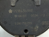 2014-2022 Ram Promaster 2500 Throttle Body P/N:0 280 750 770 05184349AE Fits OEM Used Auto Parts - Oemusedautoparts1.com