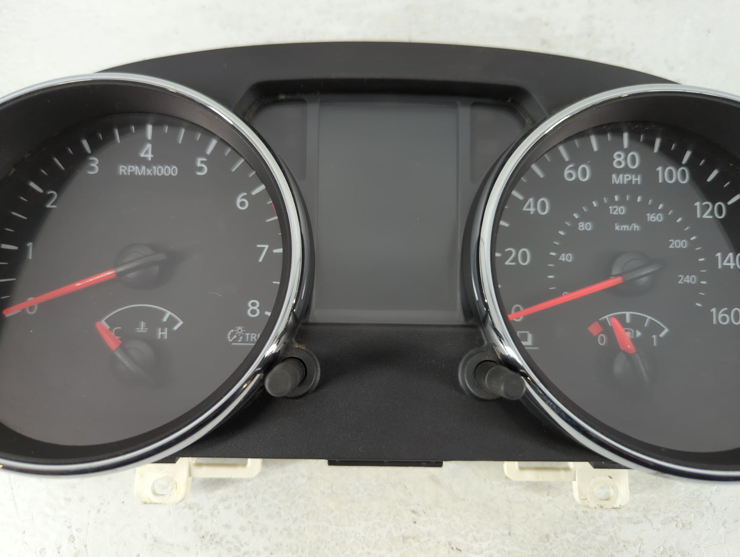 2011-2012 Nissan Rogue Instrument Cluster Speedometer Gauges P/N:VPAASF-10849-KAC 24810 1VK0A Fits Fits 2011 2012 OEM Used Auto Parts - Oemusedautoparts1.com