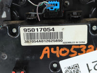 2011-2012 Chevrolet Cruze Climate Control Module Temperature AC/Heater Replacement P/N:95017054 Fits Fits 2011 2012 OEM Used Auto Parts - Oemusedautoparts1.com