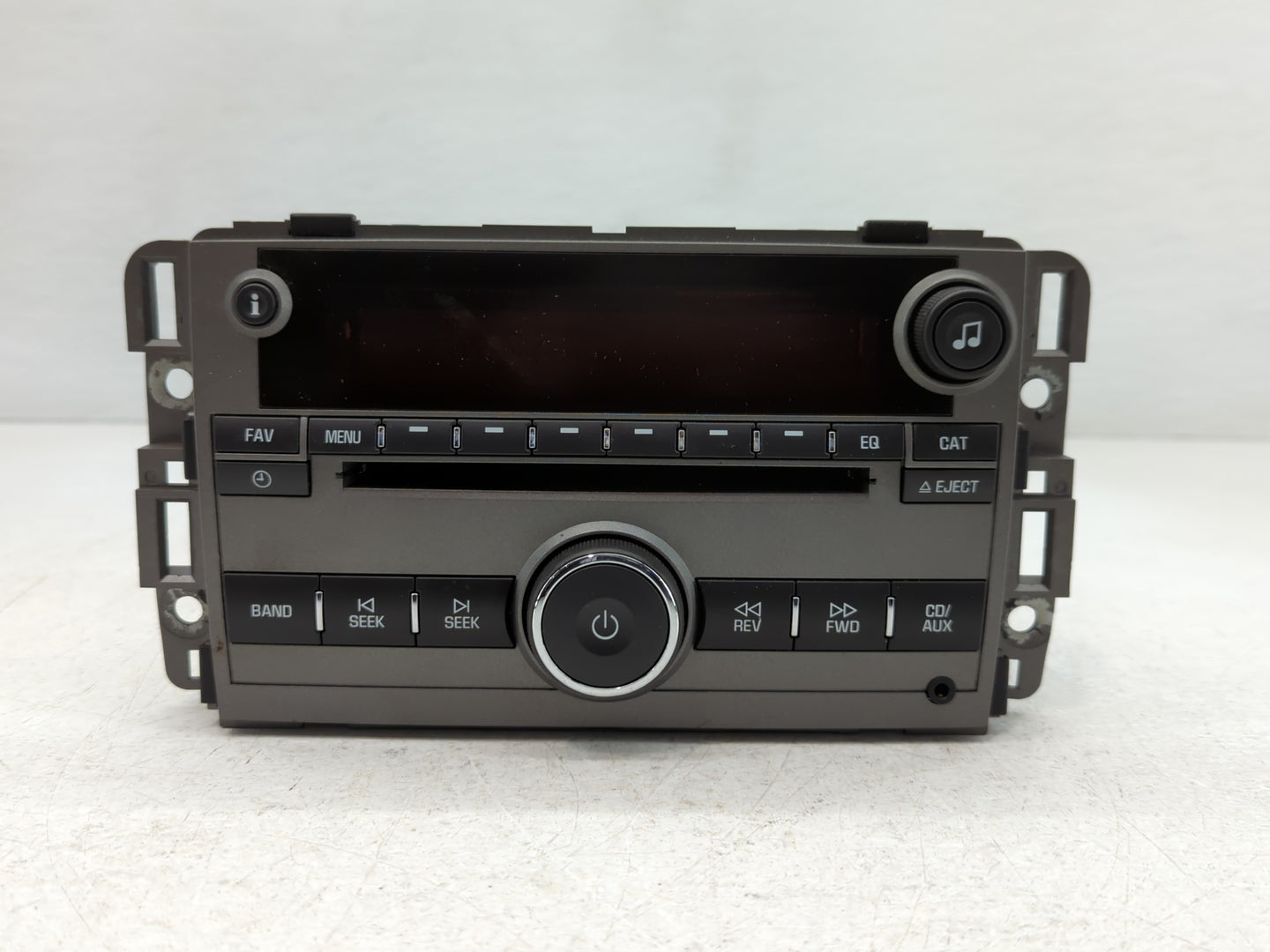 2008 Saturn Vue Radio AM FM Cd Player Receiver Replacement P/N:25956992 Fits OEM Used Auto Parts - Oemusedautoparts1.com