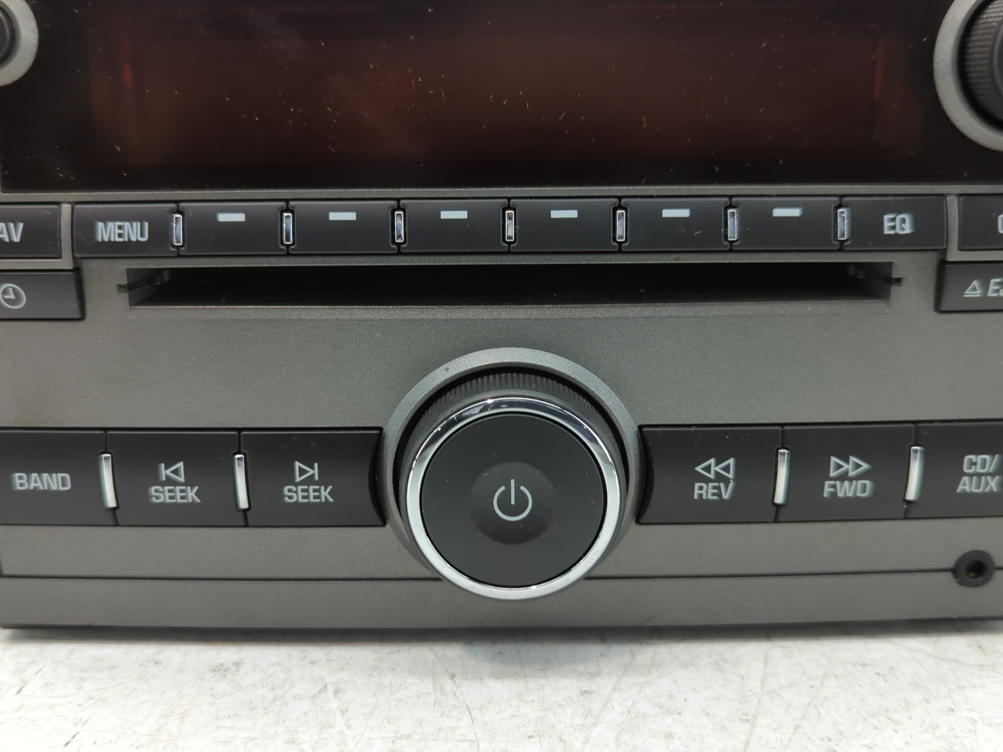 2008 Saturn Vue Radio AM FM Cd Player Receiver Replacement P/N:25956992 Fits OEM Used Auto Parts - Oemusedautoparts1.com
