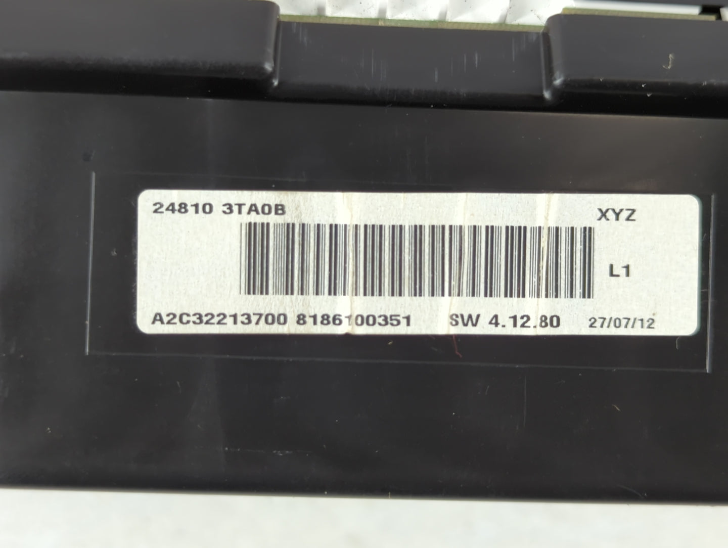 2013 Nissan Altima Instrument Cluster Speedometer Gauges P/N:A2C532213700 24810 3TA0B Fits OEM Used Auto Parts - Oemusedautoparts1.com