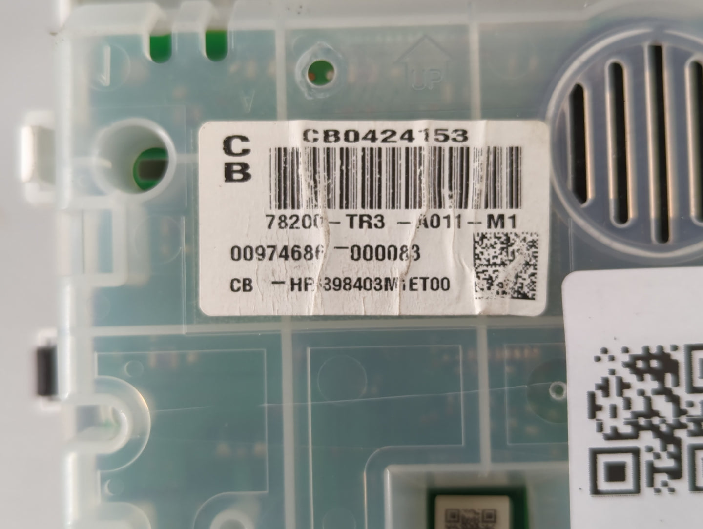 2012-2015 Honda Civic Instrument Cluster Speedometer Gauges P/N:CB0424153 78200-TR3-A011-M1 Fits Fits 2012 2013 2014 2015 OEM Used Auto Parts - Oemusedautoparts1.com