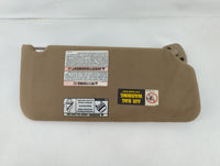 2010-2014 Subaru Legacy Sun Visor Shade Replacement Passenger Right Mirror Fits Fits 2010 2011 2012 2013 2014 OEM Used Auto Parts - Oemusedautoparts1.com