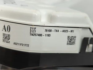 2013-2018 Acura Rdx Instrument Cluster Speedometer Gauges P/N:78100-TX4-A023-M1 Fits Fits 2013 2014 2015 2016 2017 2018 OEM Used Auto Parts