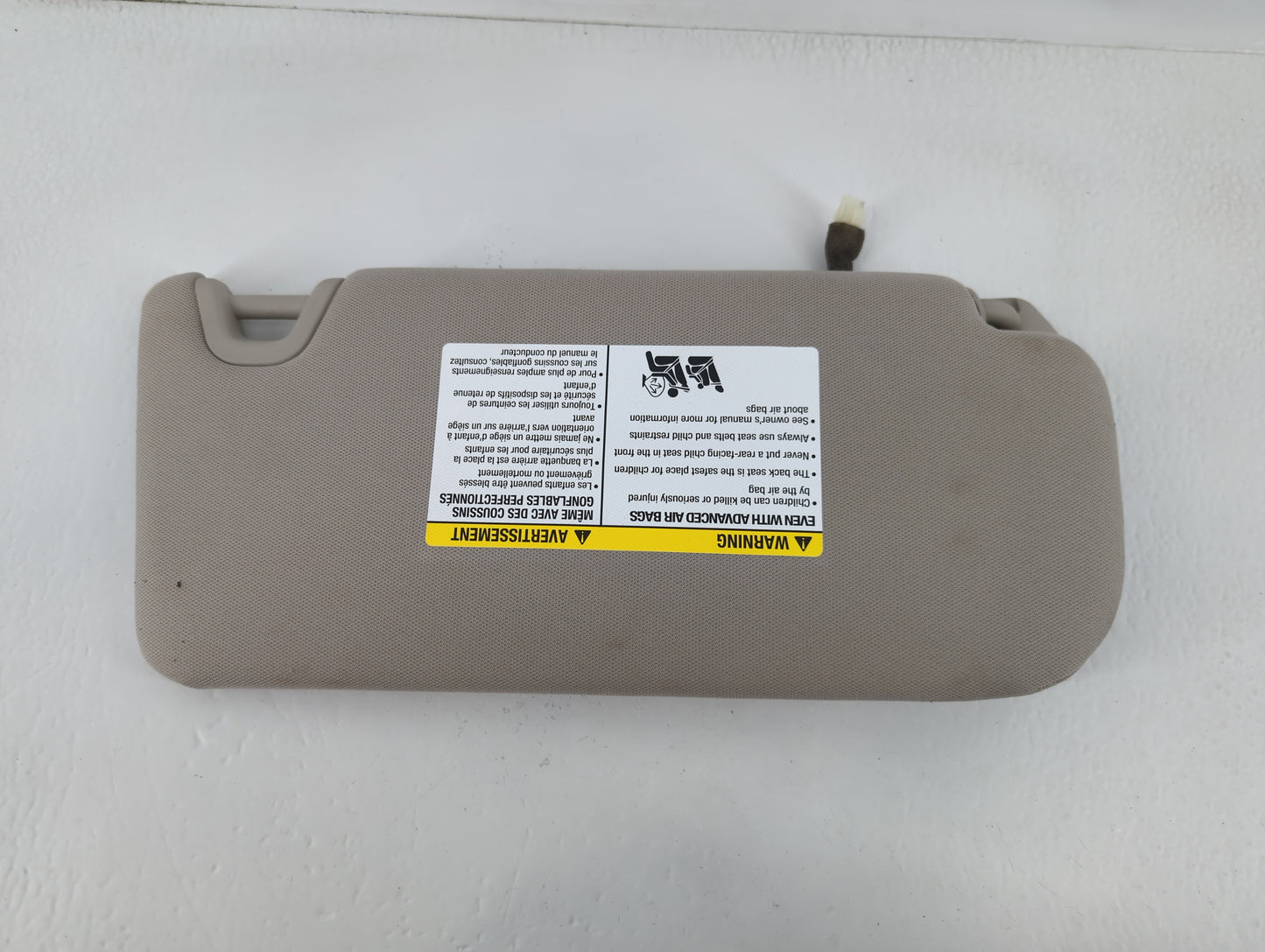 2021-2022 Nissan Altima Sun Visor Shade Replacement Driver Left Mirror Fits Fits 2021 2022 OEM Used Auto Parts - Oemusedautoparts1.com