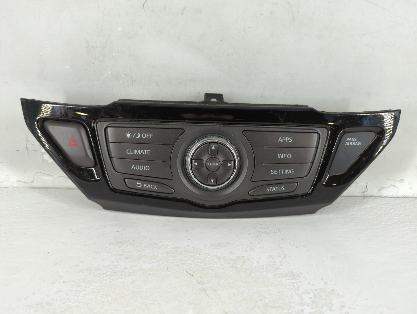 2017-2020 Nissan Pathfinder Radio AM FM Cd Player Receiver Replacement P/N:9PJ0A 210260 Fits Fits 2017 2018 2019 2020 OEM Used Auto Parts - Oemusedautoparts1.com