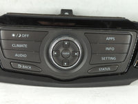 2017-2020 Nissan Pathfinder Radio AM FM Cd Player Receiver Replacement P/N:9PJ0A 210260 Fits Fits 2017 2018 2019 2020 OEM Used Auto Parts - Oemusedautoparts1.com