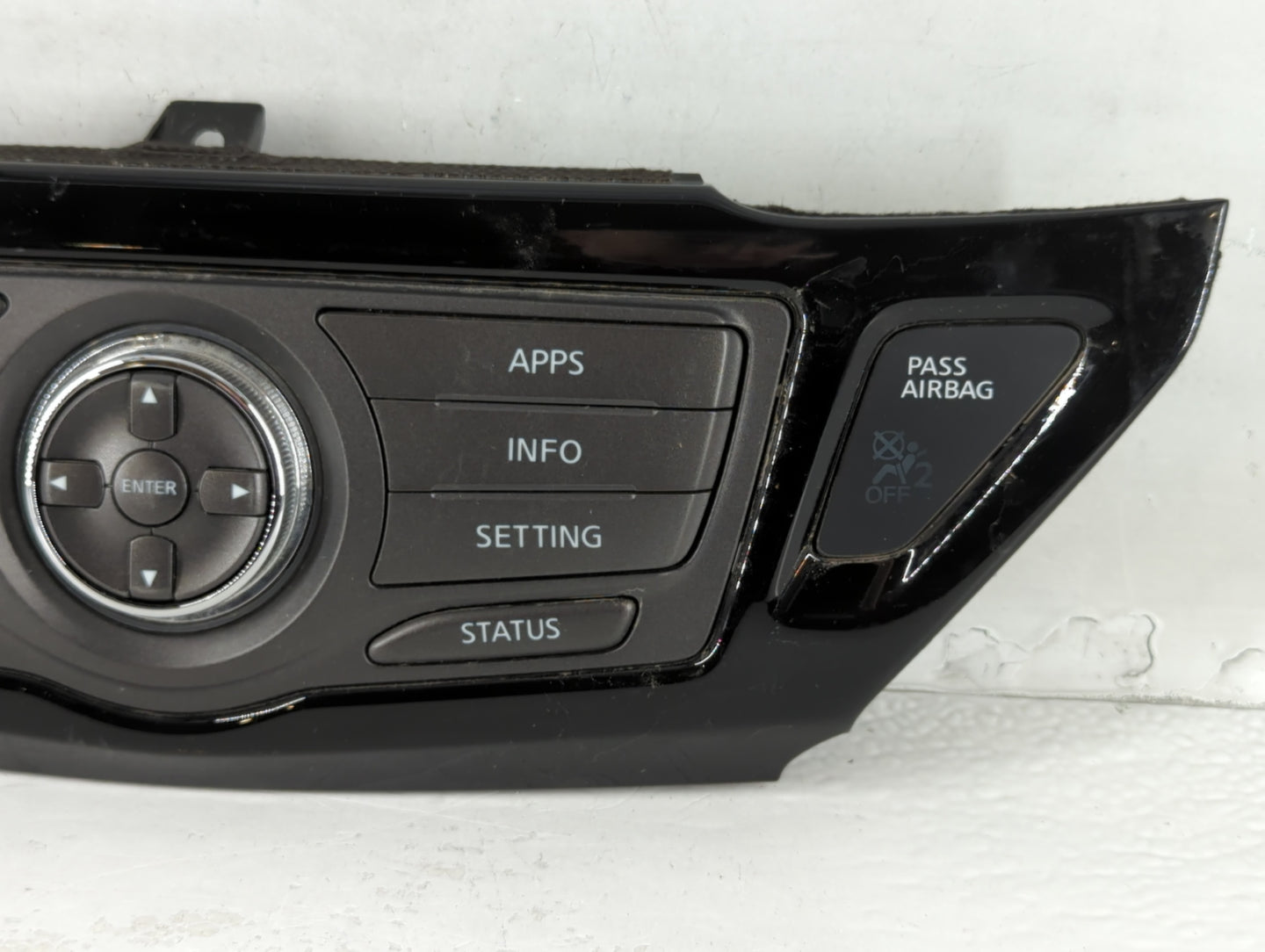 2017-2020 Nissan Pathfinder Radio AM FM Cd Player Receiver Replacement P/N:9PJ0A 210260 Fits Fits 2017 2018 2019 2020 OEM Used Auto Parts - Oemusedautoparts1.com