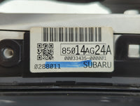 2006 Subaru Legacy Instrument Cluster Speedometer Gauges P/N:85014AG24A Fits OEM Used Auto Parts - Oemusedautoparts1.com
