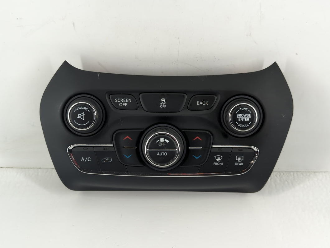 2015-2018 Jeep Cherokee Climate Control Module Temperature AC/Heater Replacement P/N:68249520AB Fits Fits 2015 2016 2017 2018 OEM Used Auto Parts