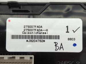 2017-2022 Nissan Rogue Sport Climate Control Module Temperature AC/Heater Replacement P/N:275007FA0A Fits OEM Used Auto Parts