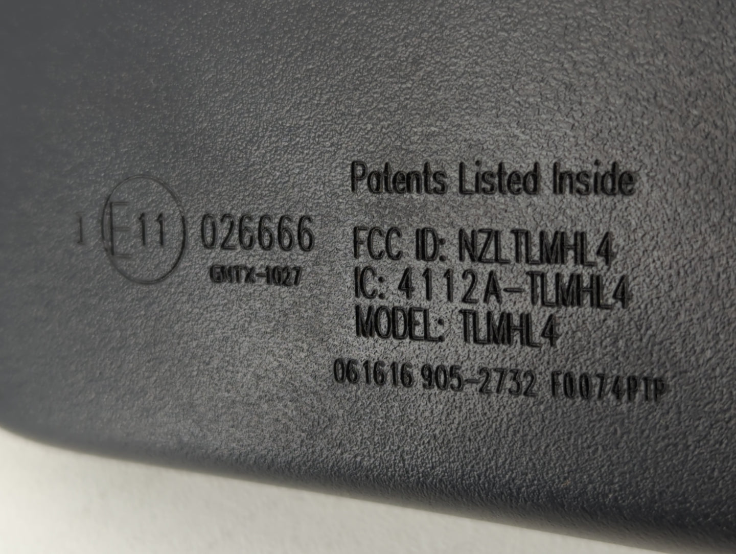 2011-2019 Hyundai Sonata Interior Rear View Mirror Replacement OEM P/N:E11026666 Fits OEM Used Auto Parts - Oemusedautoparts1.com