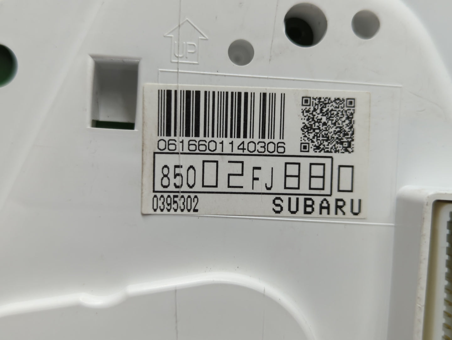 2013 Subaru Impreza Instrument Cluster Speedometer Gauges P/N:0395302 85002FJ880 Fits OEM Used Auto Parts - Oemusedautoparts1.com