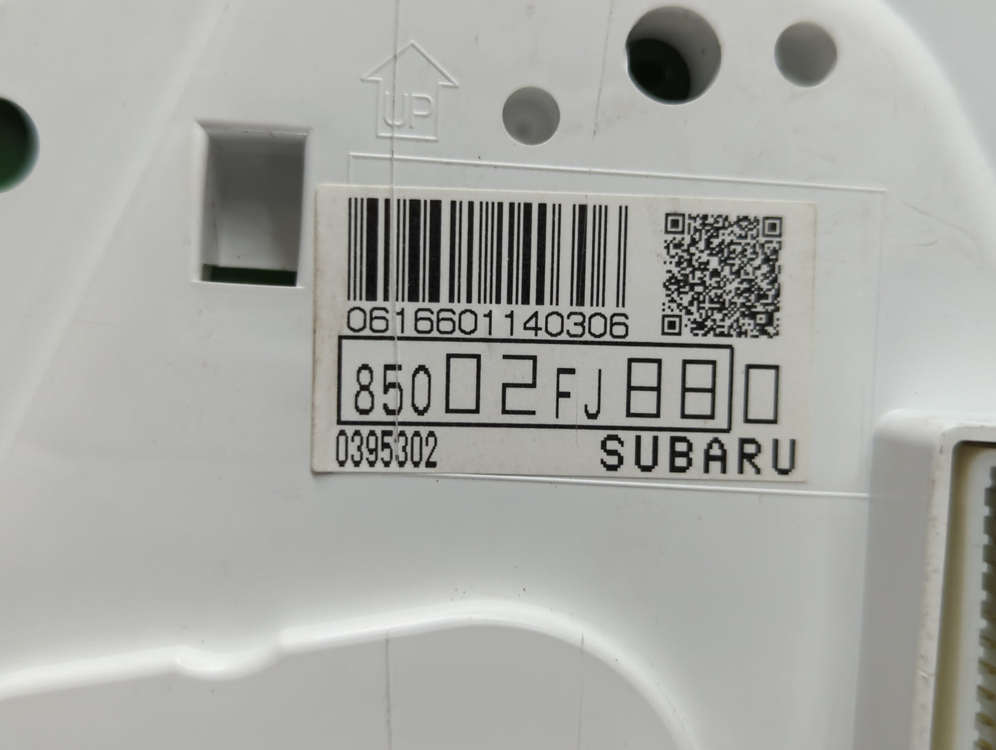 2013 Subaru Impreza Instrument Cluster Speedometer Gauges P/N:0395302 85002FJ880 Fits OEM Used Auto Parts - Oemusedautoparts1.com