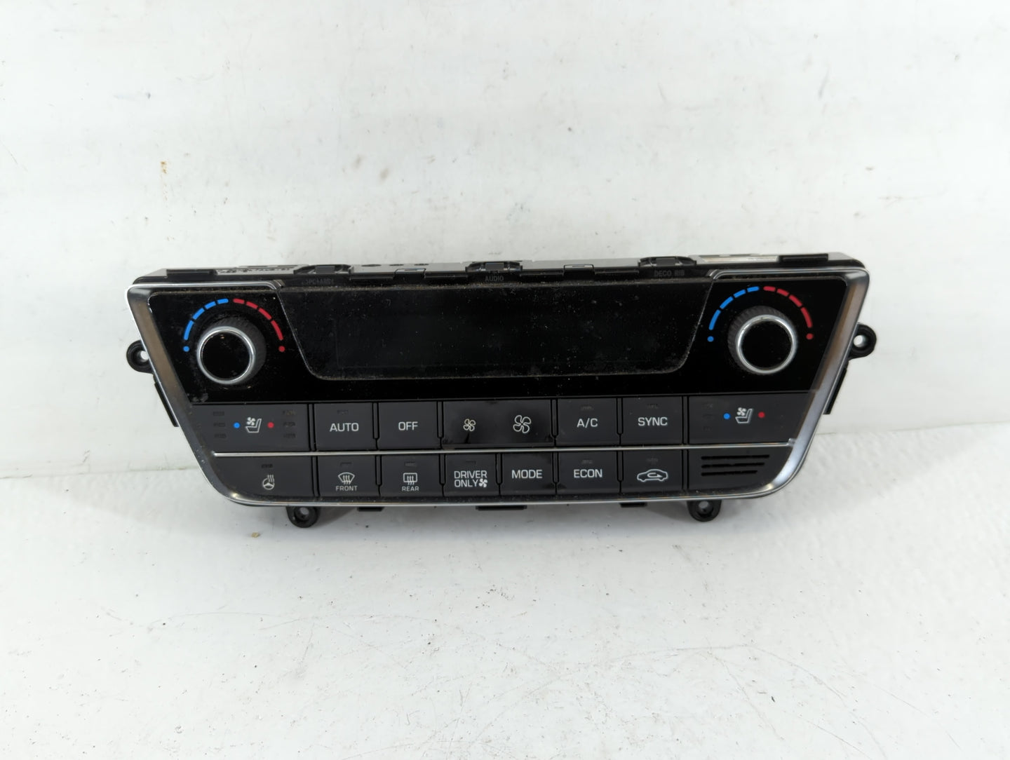 2016-2017 Hyundai Sonata Climate Control Module Temperature AC/Heater Replacement P/N:97250-E6230 Fits Fits 2016 2017 OEM Used Auto Parts - Oemusedautoparts1.com