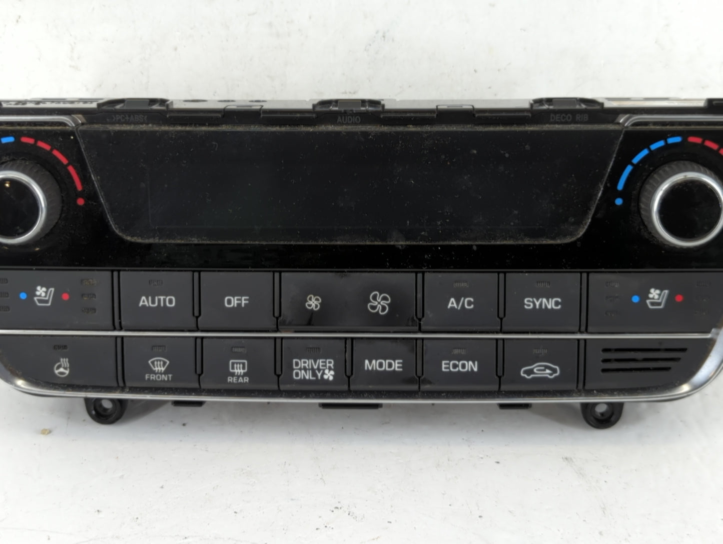 2016-2017 Hyundai Sonata Climate Control Module Temperature AC/Heater Replacement P/N:97250-E6230 Fits Fits 2016 2017 OEM Used Auto Parts - Oemusedautoparts1.com