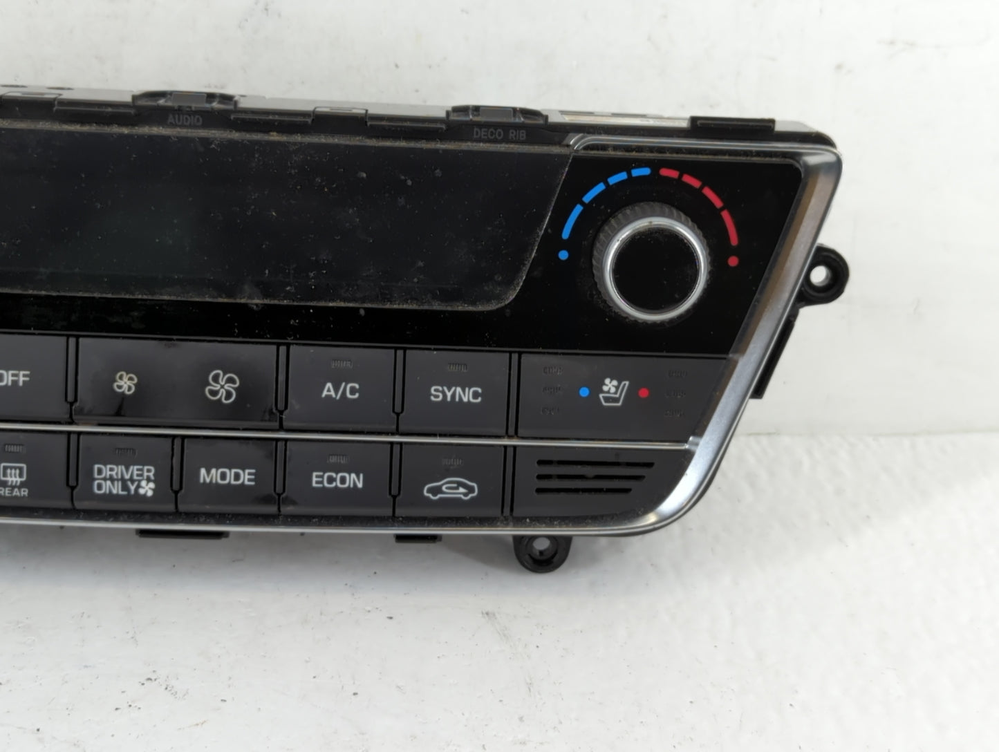 2016-2017 Hyundai Sonata Climate Control Module Temperature AC/Heater Replacement P/N:97250-E6230 Fits Fits 2016 2017 OEM Used Auto Parts - Oemusedautoparts1.com