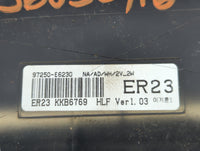 2016-2017 Hyundai Sonata Climate Control Module Temperature AC/Heater Replacement P/N:97250-E6230 Fits Fits 2016 2017 OEM Used Auto Parts - Oemusedautoparts1.com