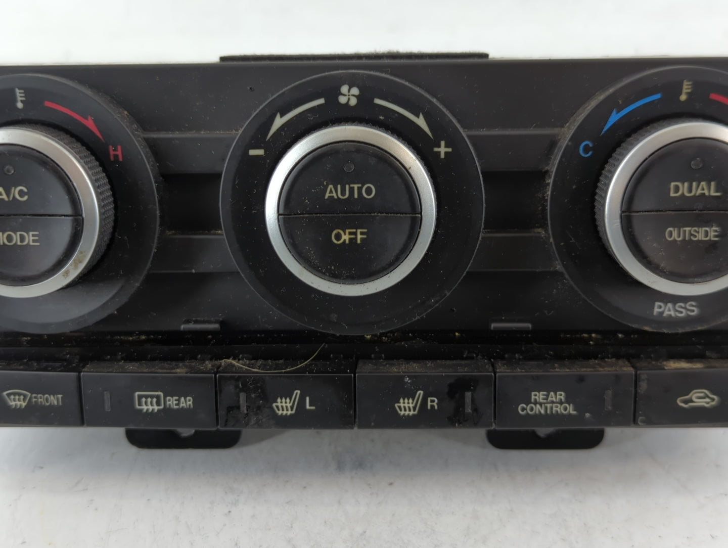 2009 Mazda Cx-9 Climate Control Module Temperature AC/Heater Replacement P/N:TD12 61 190 Fits OEM Used Auto Parts - Oemusedautoparts1.com