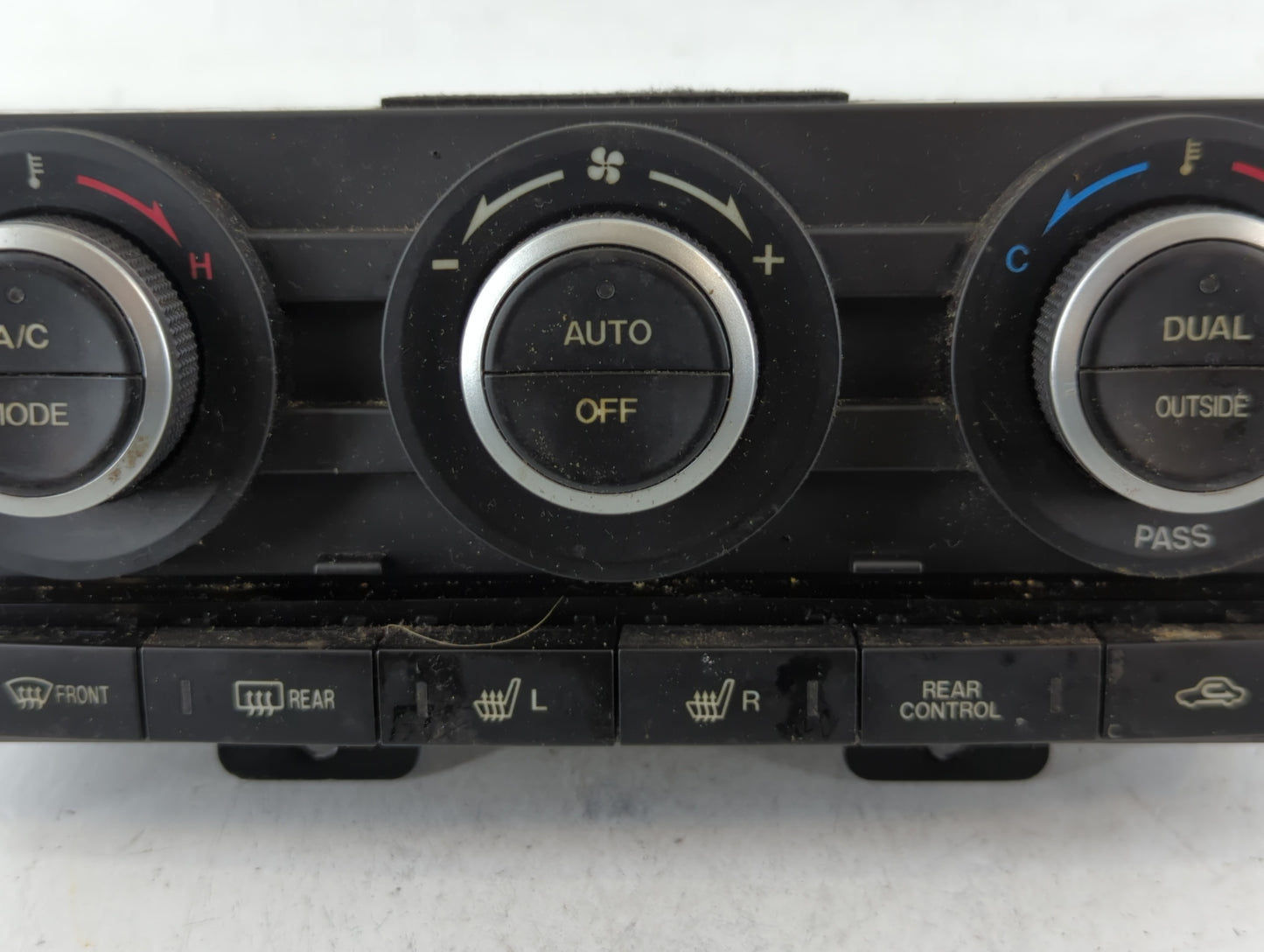 2009 Mazda Cx-9 Climate Control Module Temperature AC/Heater Replacement P/N:TD12 61 190 Fits OEM Used Auto Parts - Oemusedautoparts1.com