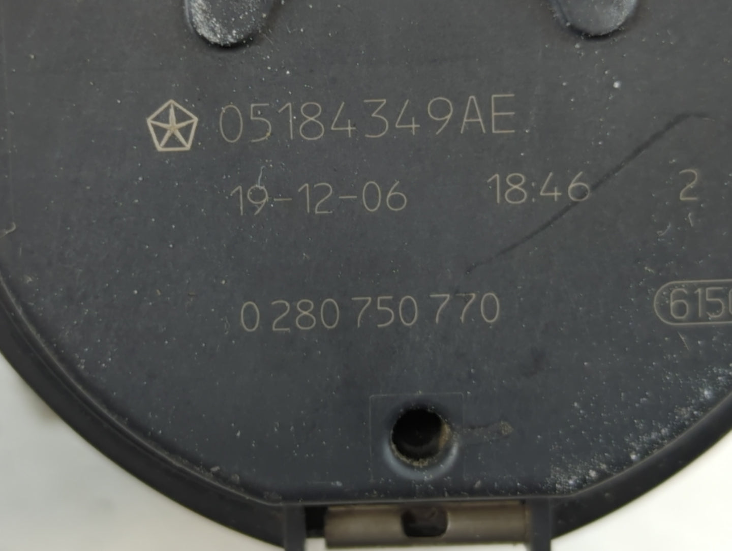 2020-2022 Chrysler Voyager Throttle Body P/N:0 280 750 770 05184349AE Fits OEM Used Auto Parts - Oemusedautoparts1.com