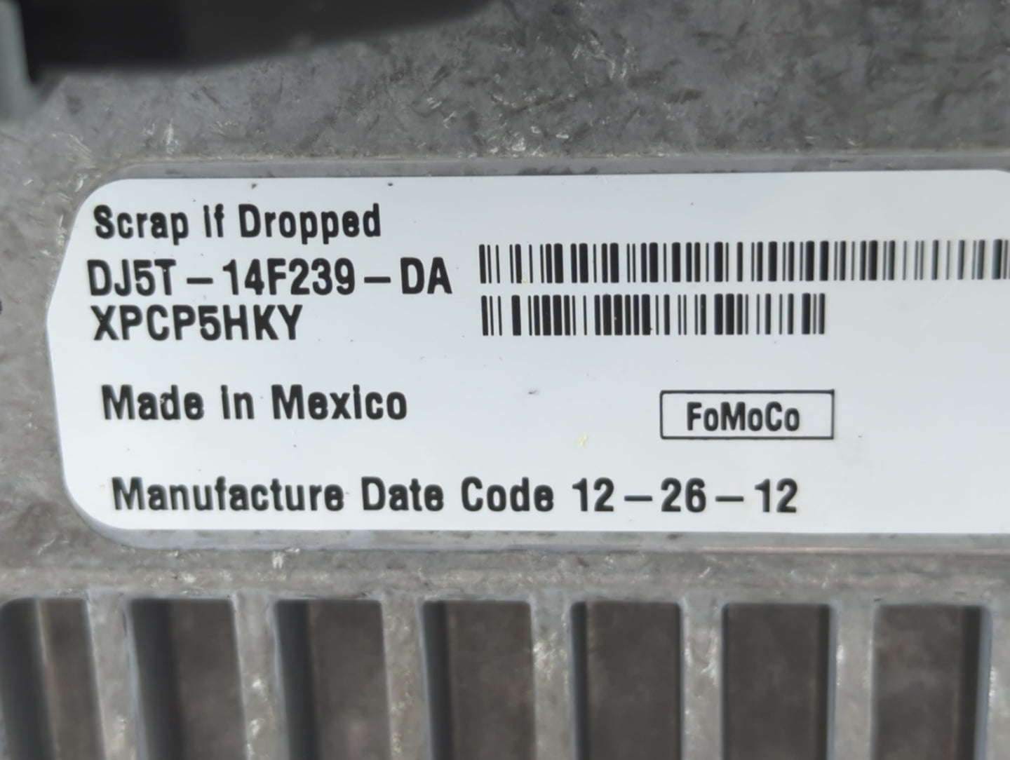 2013-2014 Ford Escape Information Display Screen - Oemusedautoparts1.com