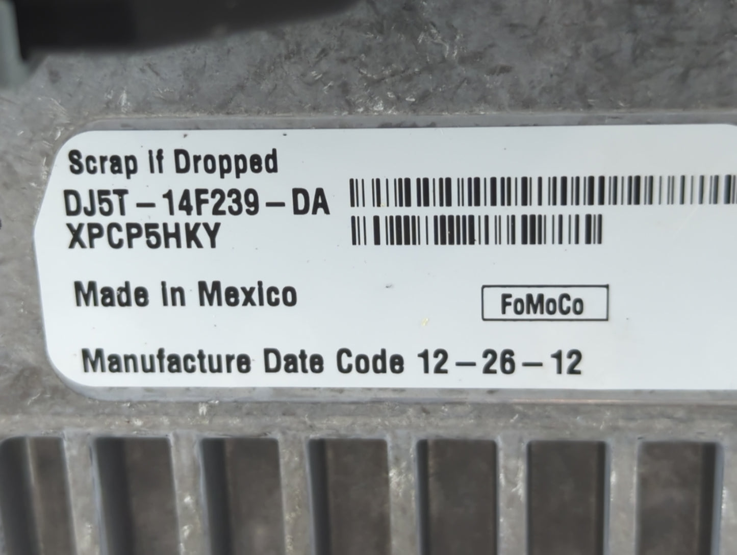 2013-2014 Ford Escape Information Display Screen - Oemusedautoparts1.com