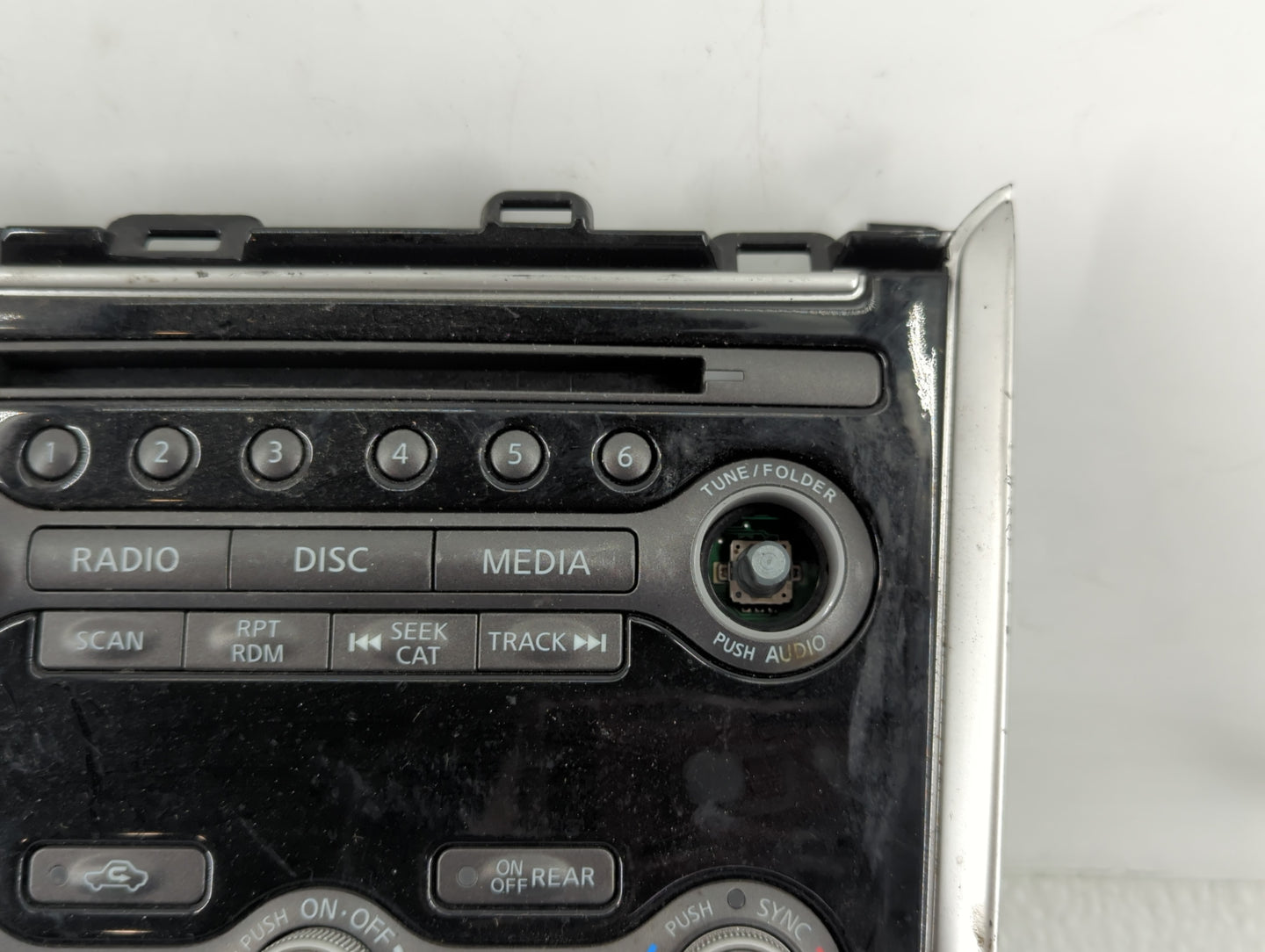 2017-2020 Nissan Pathfinder Radio AM FM Cd Player Receiver Replacement P/N:68260 9PR0A Fits Fits 2017 2018 2019 2020 OEM Used Auto Parts - Oemusedautoparts1.com