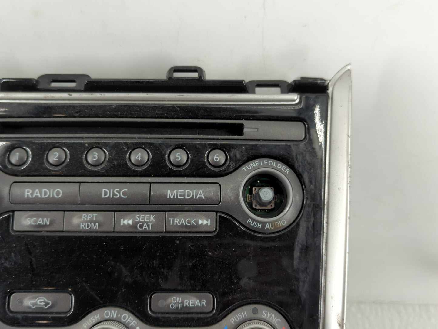 2017-2020 Nissan Pathfinder Radio AM FM Cd Player Receiver Replacement P/N:68260 9PR0A Fits Fits 2017 2018 2019 2020 OEM Used Auto Parts - Oemusedautoparts1.com