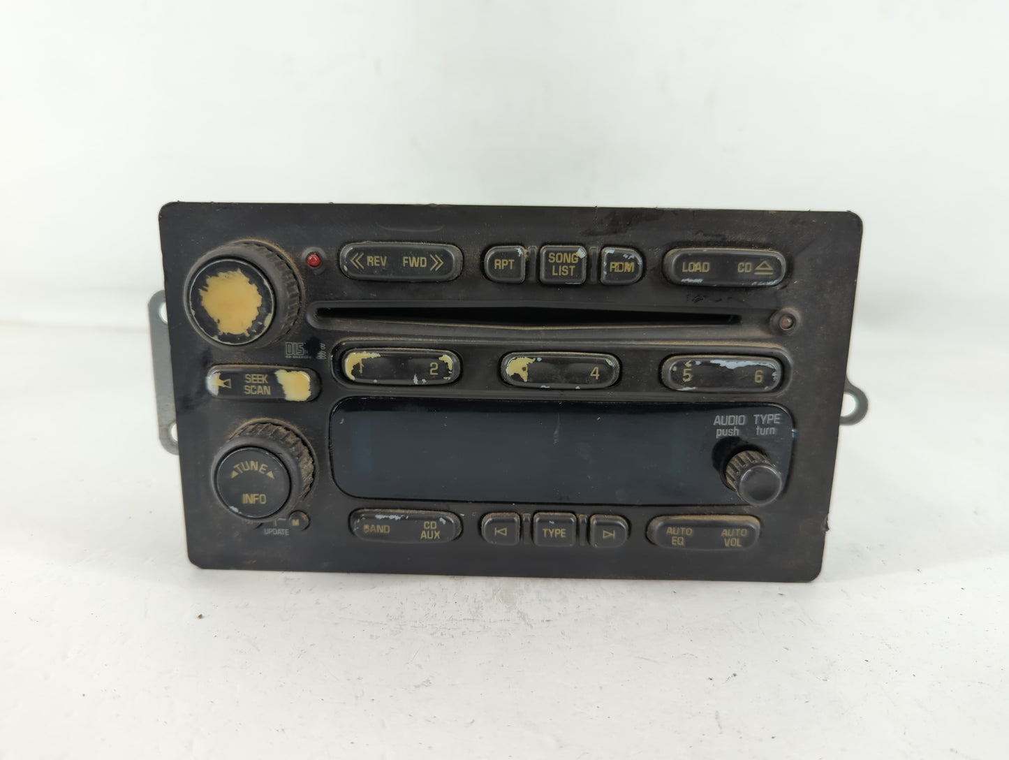 2005-2007 Chevrolet Silverado 1500 Radio AM FM Cd Player Receiver Replacement P/N:10359577 Fits Fits 2004 2005 2006 2007 2008 2009 OEM Used Auto Parts - Oemusedautoparts1.com