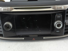 2013-2015 Honda Accord Radio AM FM Cd Player Receiver Replacement P/N:39101-T2A-A840-M1 Fits Fits 2013 2014 2015 OEM Used Auto Parts