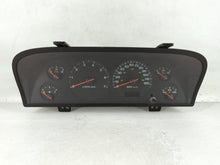 2000 Jeep Grand Cherokee Instrument Cluster Speedometer Gauges P/N:58994E CR-0021-001-M0C0, 56042928AA Fits OEM Used Auto Parts