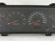 2000 Jeep Grand Cherokee Instrument Cluster Speedometer Gauges P/N:58994E CR-0021-001-M0C0, 56042928AA Fits OEM Used Auto Parts