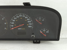 2000 Jeep Grand Cherokee Instrument Cluster Speedometer Gauges P/N:58994E CR-0021-001-M0C0, 56042928AA Fits OEM Used Auto Parts