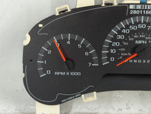 2006 Chevrolet Trailblazer Instrument Cluster Speedometer Gauges P/N:15140620 Fits OEM Used Auto Parts