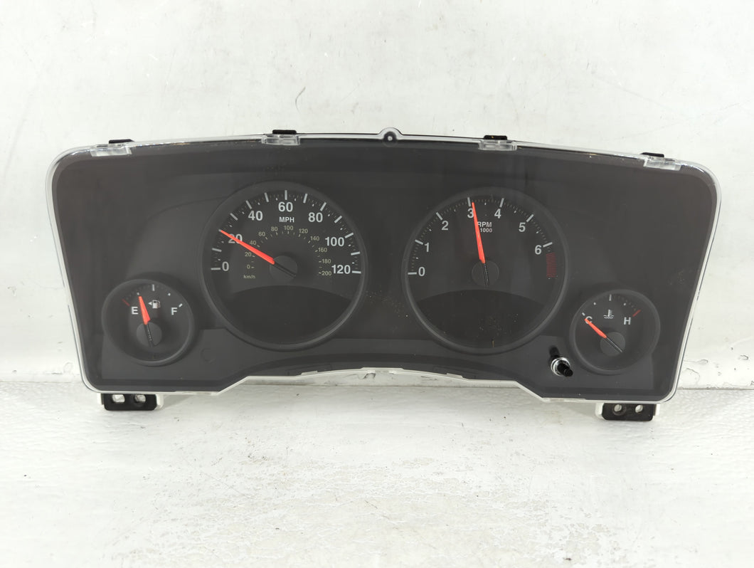 2011-2012 Jeep Patriot Instrument Cluster Speedometer Gauges P/N:CR-0035-302-M0-CB 68080402AC Fits Fits 2011 2012 OEM Used Auto Parts