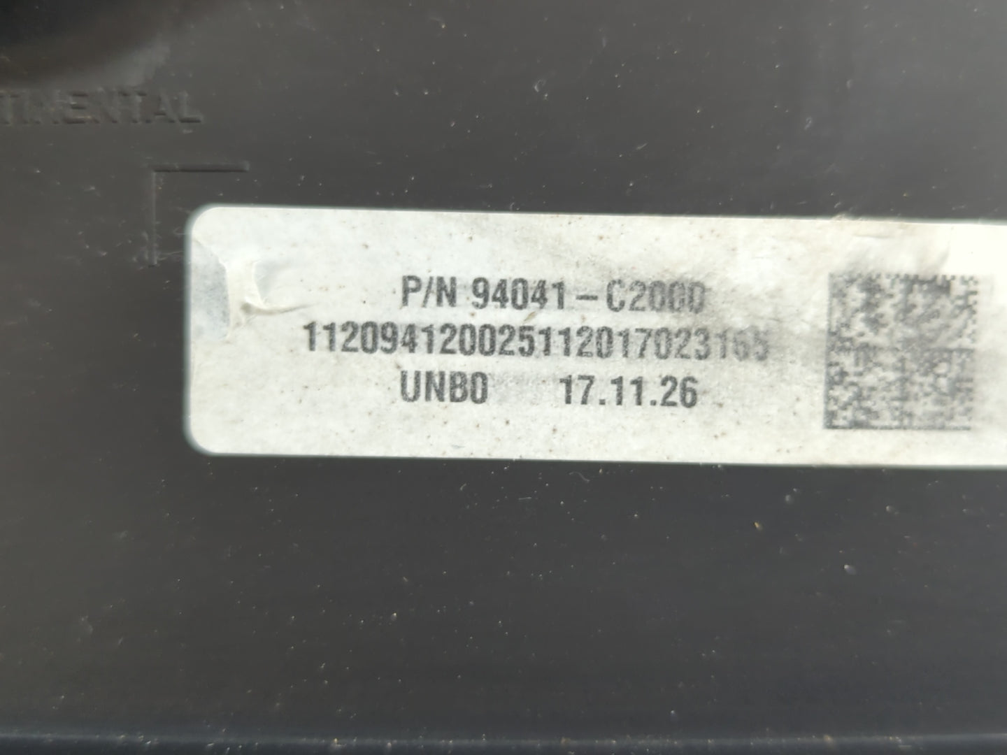 2018 Hyundai Sonata Instrument Cluster Speedometer Gauges P/N:94041-C2000 Fits OEM Used Auto Parts - Oemusedautoparts1.com