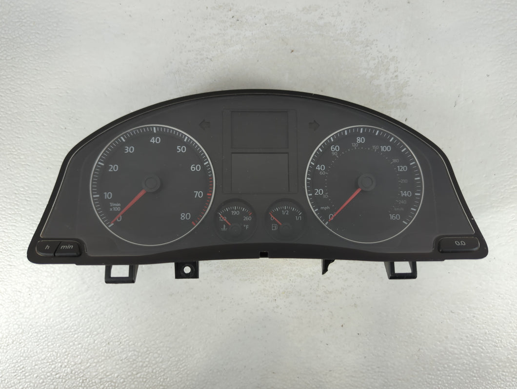 2008-2010 Volkswagen Jetta Instrument Cluster Speedometer Gauges P/N:1K0 920 954P Fits Fits 2008 2009 2010 OEM Used Auto Parts