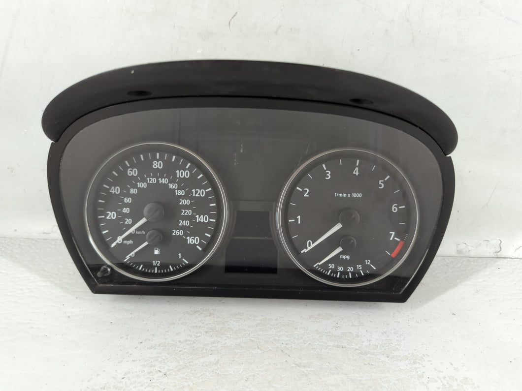 2006 Bmw 330i Instrument Cluster Speedometer Gauges P/N:A2C 531 684 49 Fits OEM Used Auto Parts