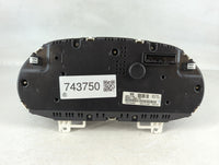 2012-2015 Nissan Rogue Instrument Cluster Speedometer Gauges P/N:24810 1VX5A Fits Fits 2012 2013 2014 2015 OEM Used Auto Parts - Oemusedautoparts1.com