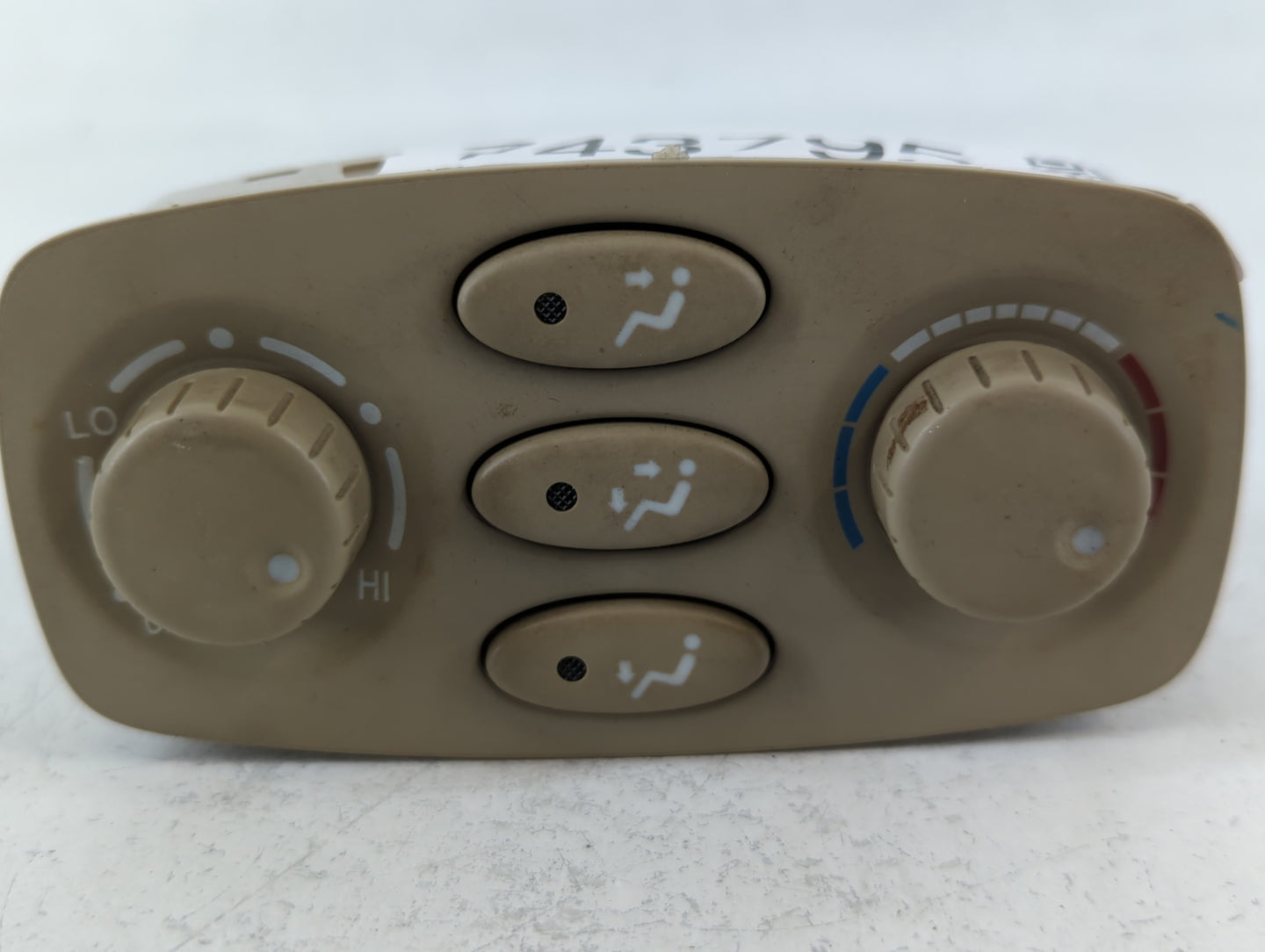 2005 Toyota Sienna Climate Control Module Temperature AC/Heater Replacement P/N:758483 Fits OEM Used Auto Parts - Oemusedautoparts1.com