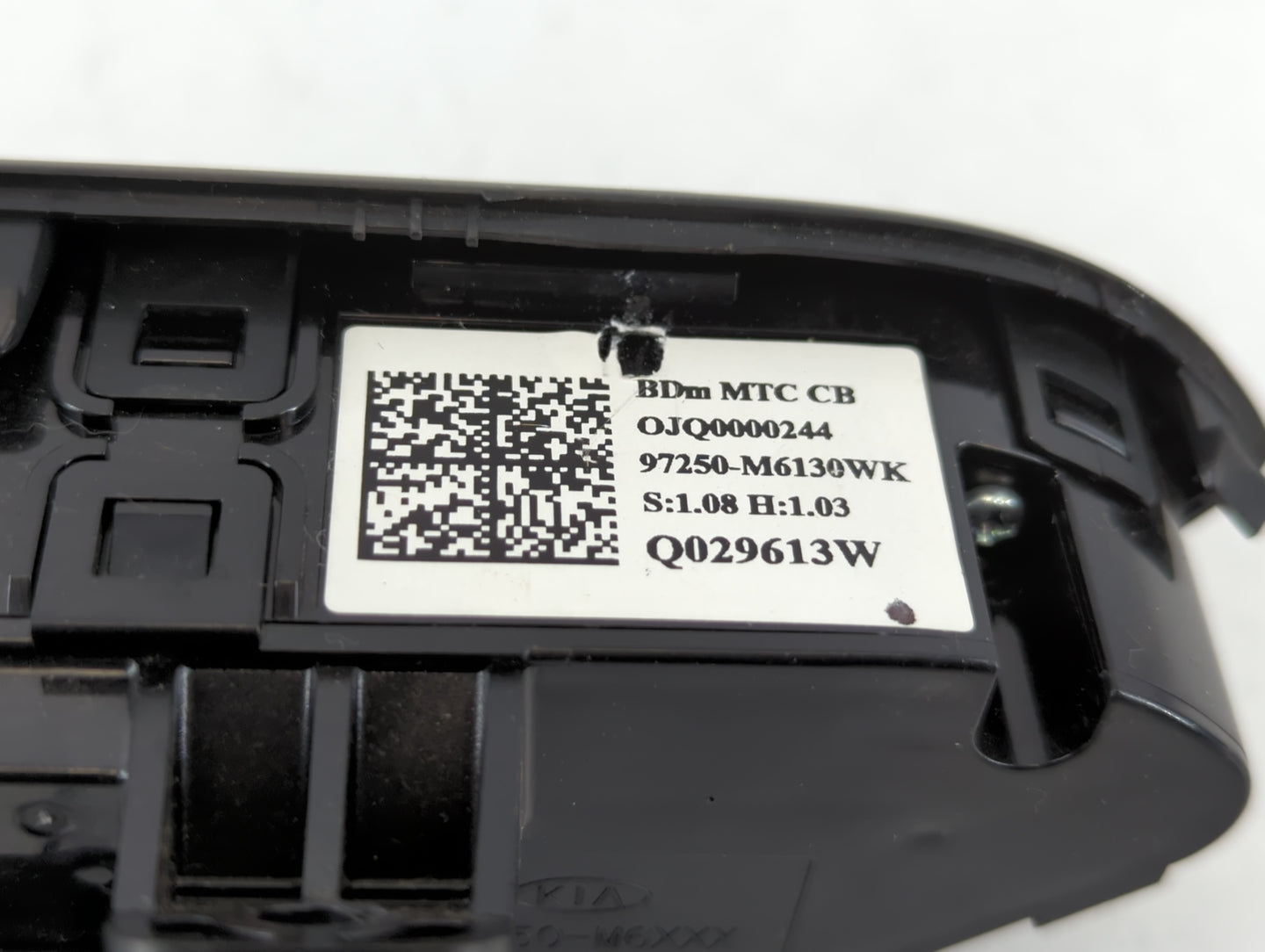 2019-2021 Kia Forte Climate Control Module Temperature AC/Heater Replacement P/N:OJQ0000244 97250-M6130WK Fits Fits 2019 2020 2021 OEM Used Auto Parts - Oemusedautoparts1.com