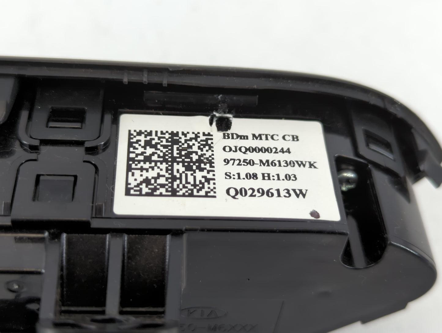 2019-2021 Kia Forte Climate Control Module Temperature AC/Heater Replacement P/N:OJQ0000244 97250-M6130WK Fits Fits 2019 2020 2021 OEM Used Auto Parts - Oemusedautoparts1.com