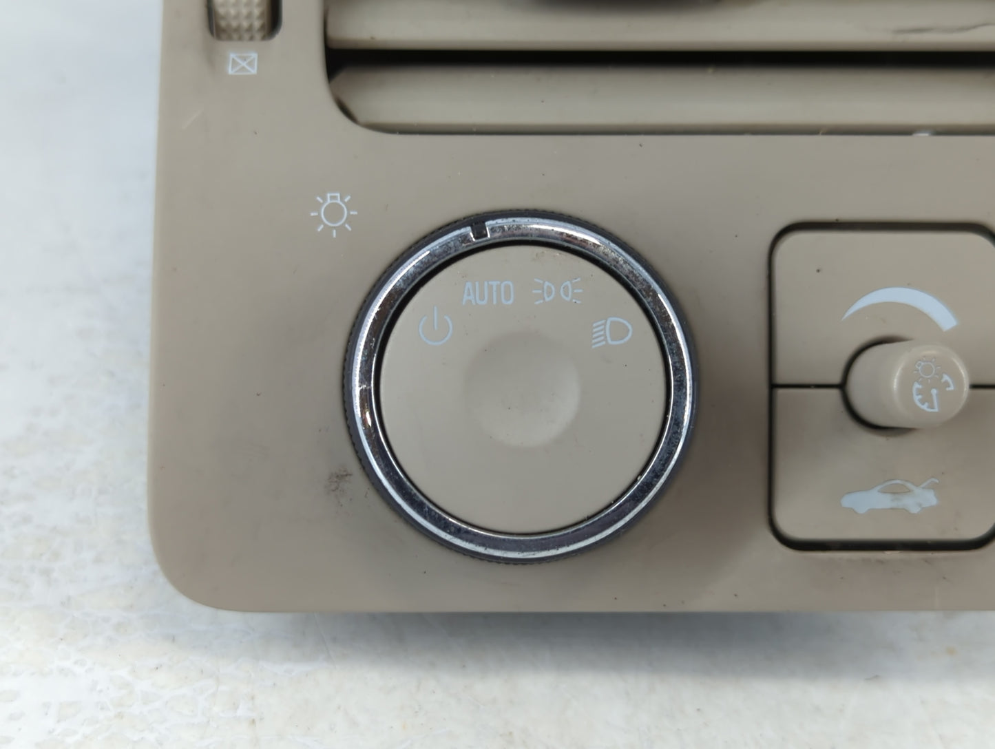 2008 Buick Lucerne Headlight Lamp Control Switch - Oemusedautoparts1.com