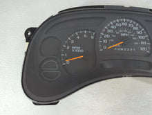 2006-2007 Chevrolet Silverado 1500 Instrument Cluster Speedometer Gauges P/N:15105687 28006142 Fits Fits 2006 2007 OEM Used Auto Parts