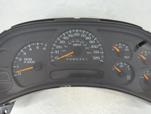 2006-2007 Chevrolet Silverado 1500 Instrument Cluster Speedometer Gauges P/N:15105687 28006142 Fits Fits 2006 2007 OEM Used Auto Parts